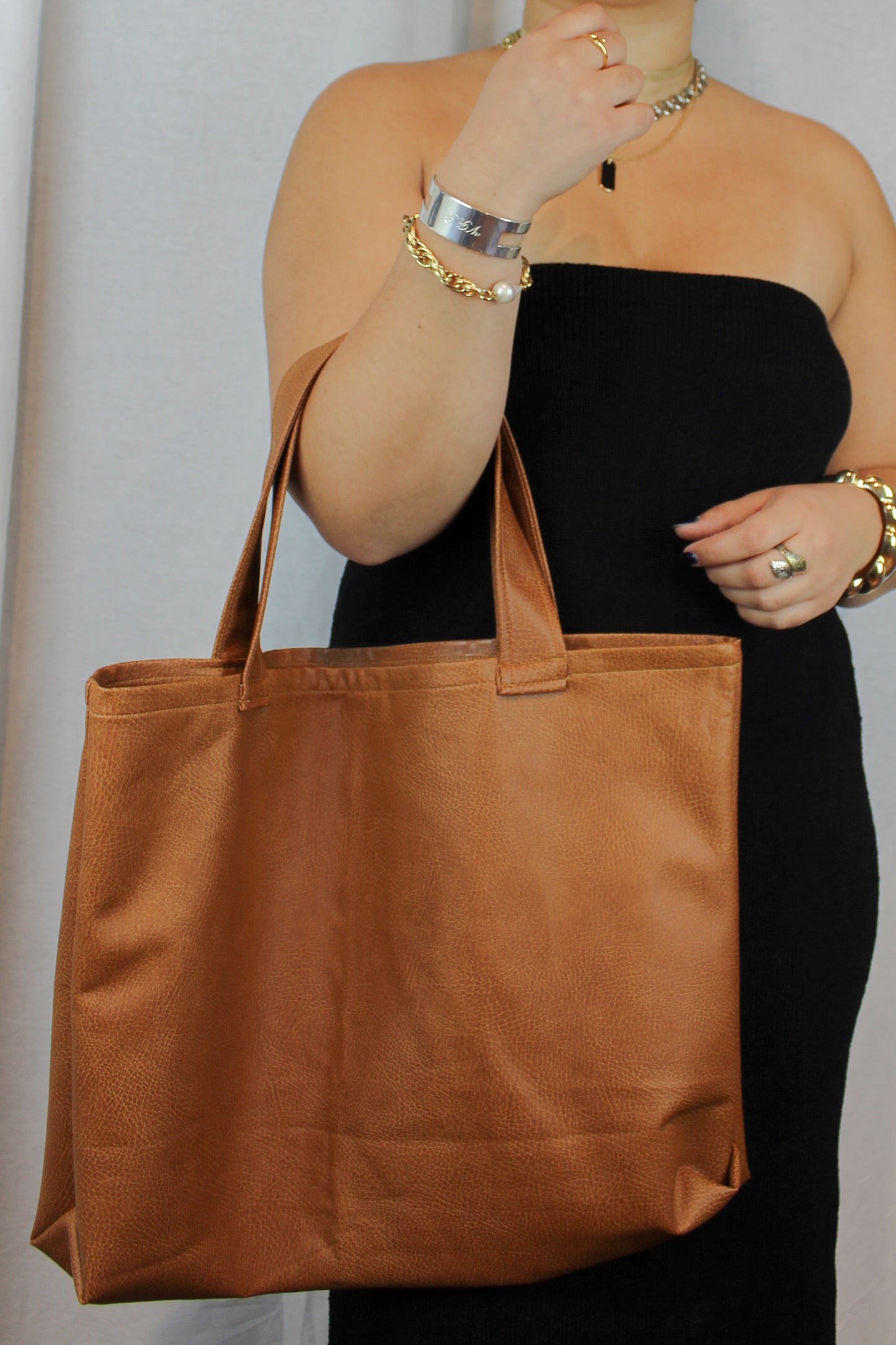 Pleather Tote